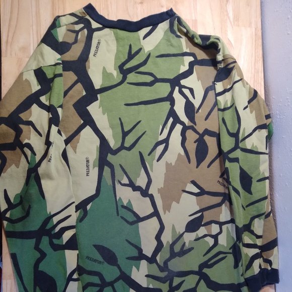 Vintage Predator Camouflage Long Sleeve Shirt - Picture 5 of 8